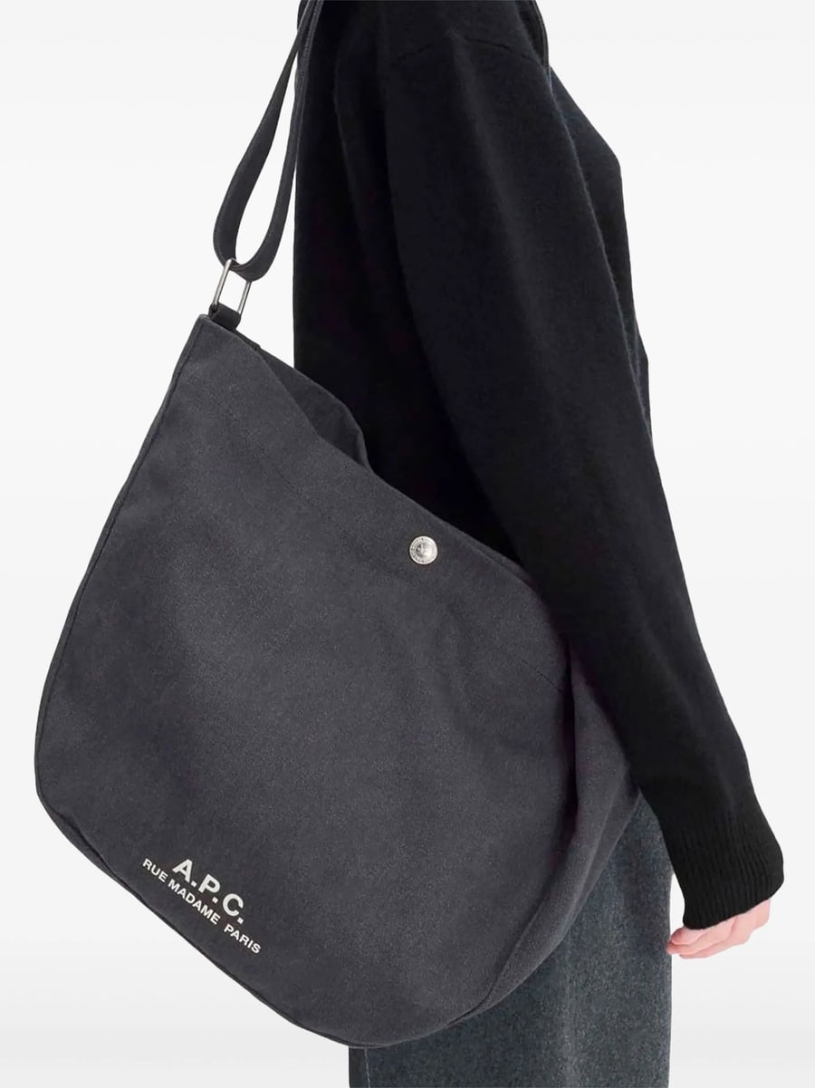 A.P.C. A.p.c. Journal Messenger Bag, view 4
