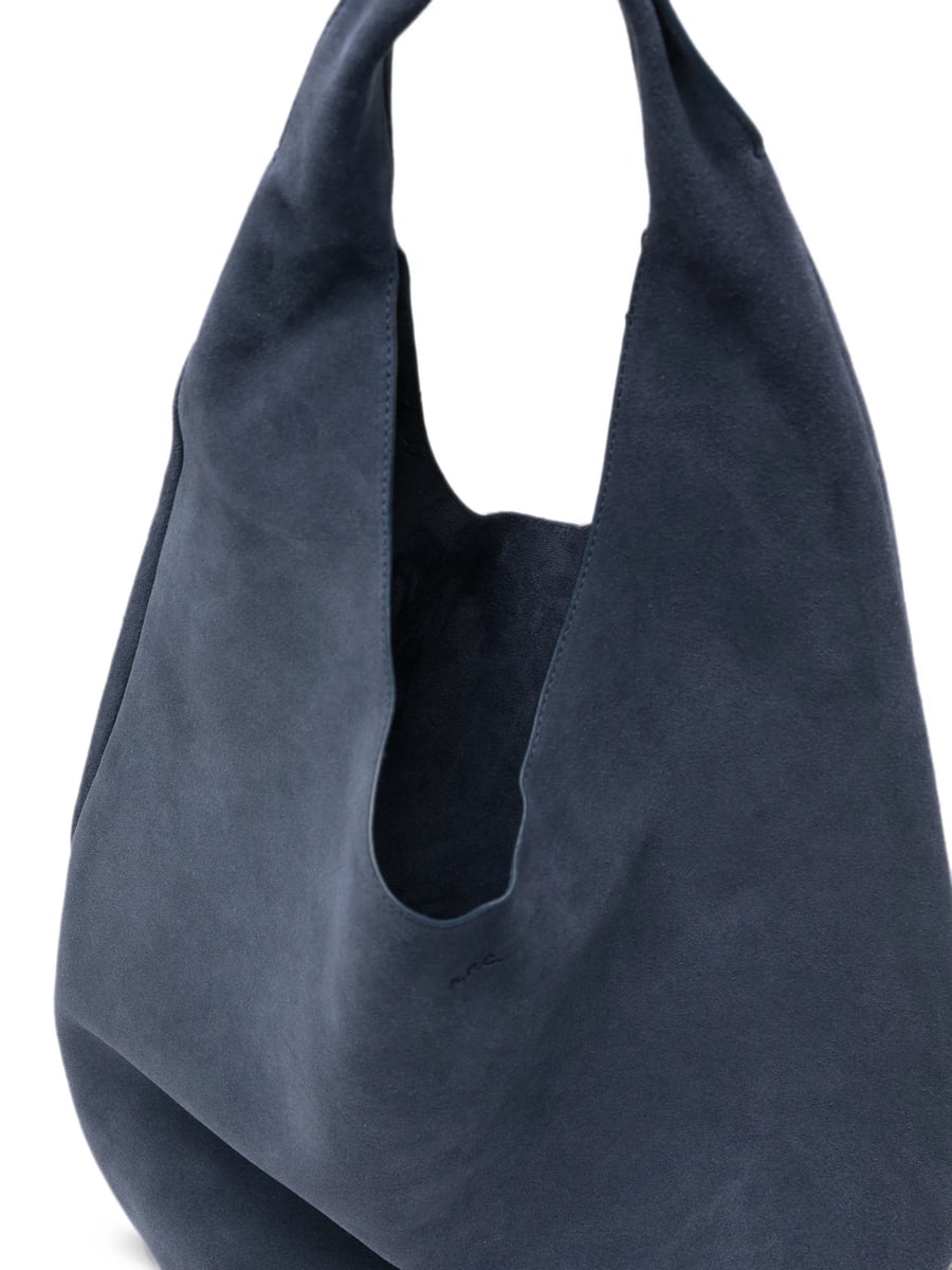 A.P.C. A.p.c. Le Neige Suede Shoulder Bag, view 2