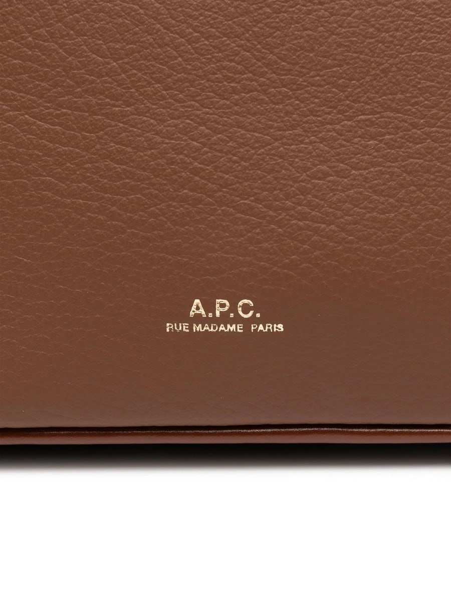 A.P.C. A.p.c. Leather Shoulder Bag, view 3