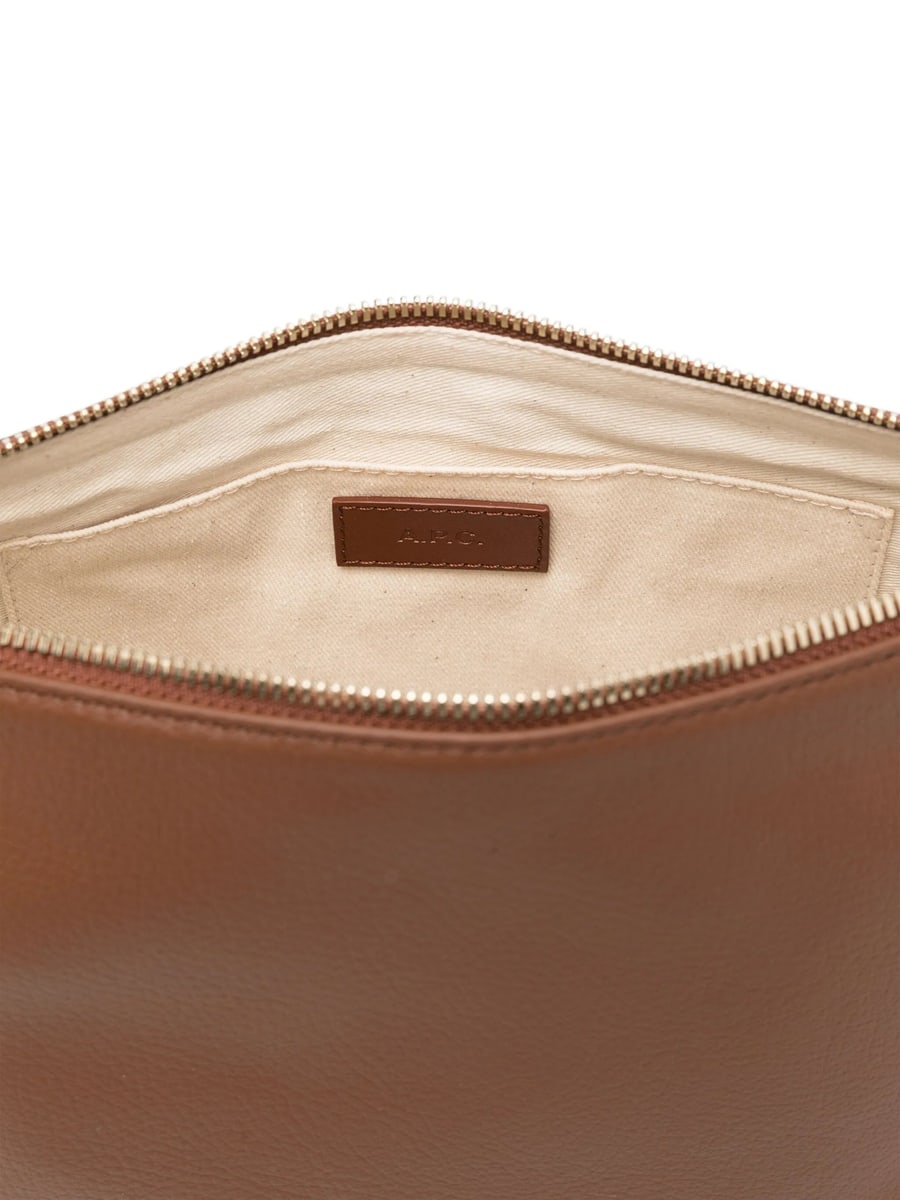 A.P.C. A.p.c. Leather Shoulder Bag, view 5