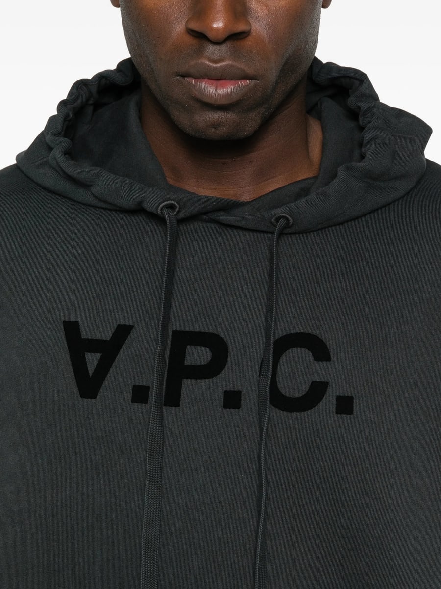 A.P.C. A.p.c. Logo Hoodie, view 2
