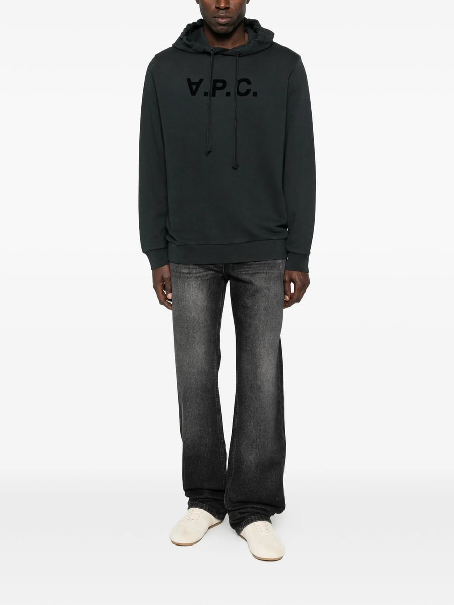 A.P.C. A.p.c. Logo Hoodie, view 3