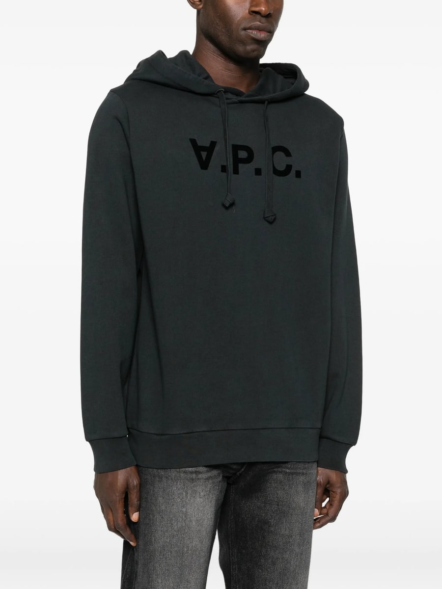 A.P.C. A.p.c. Logo Hoodie, view 4