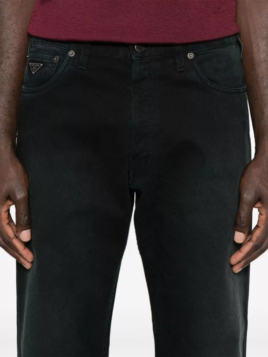 Prada Jeans denim in cotone, view 3