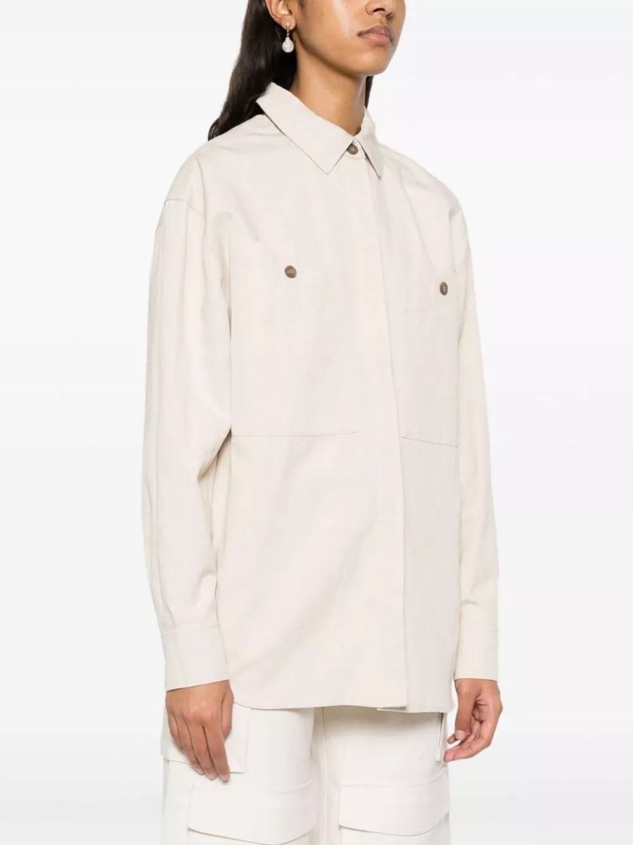 Iro Camicia Nolani in cotone, view 2