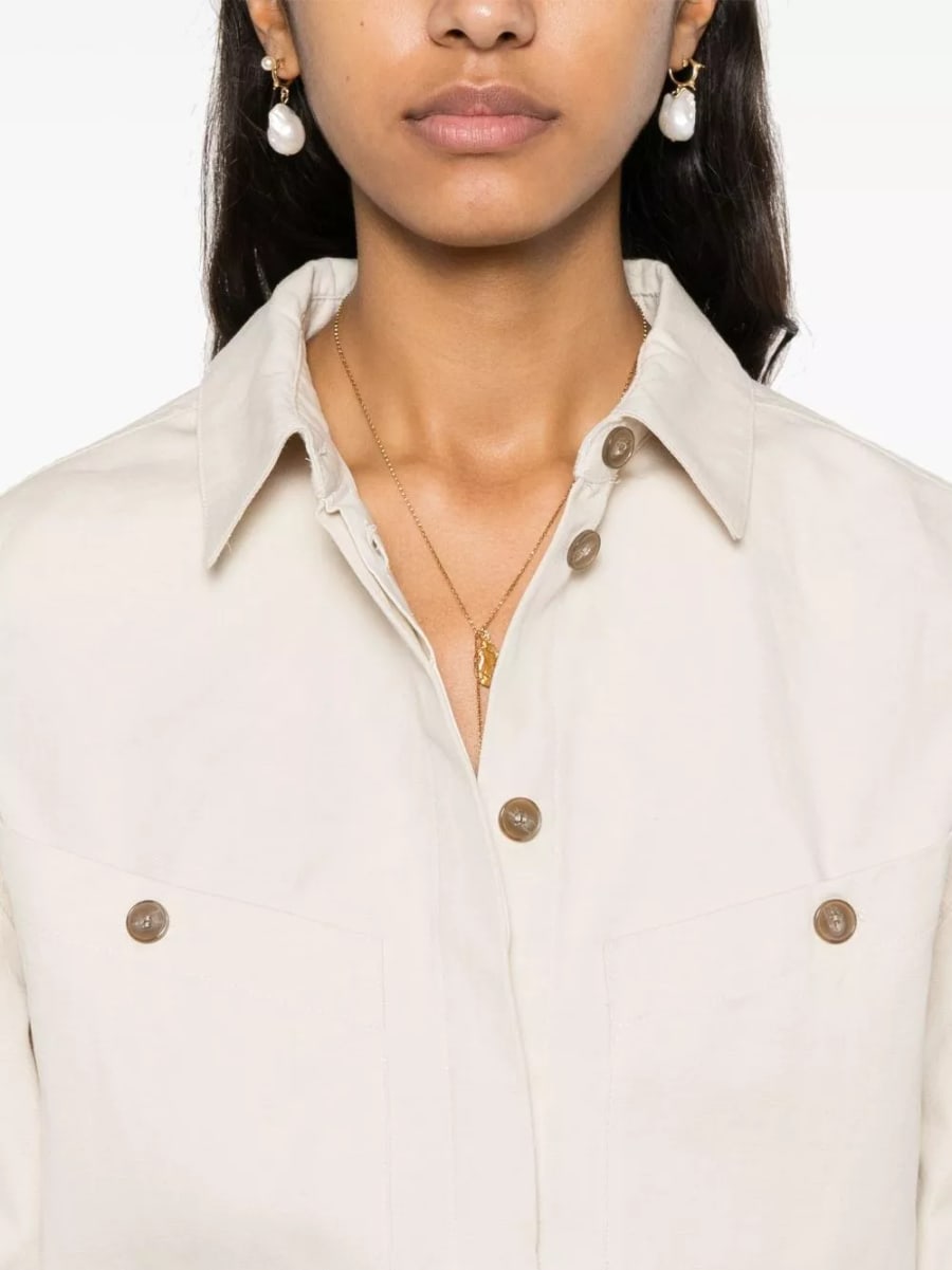 Iro Camicia Nolani in cotone, view 4