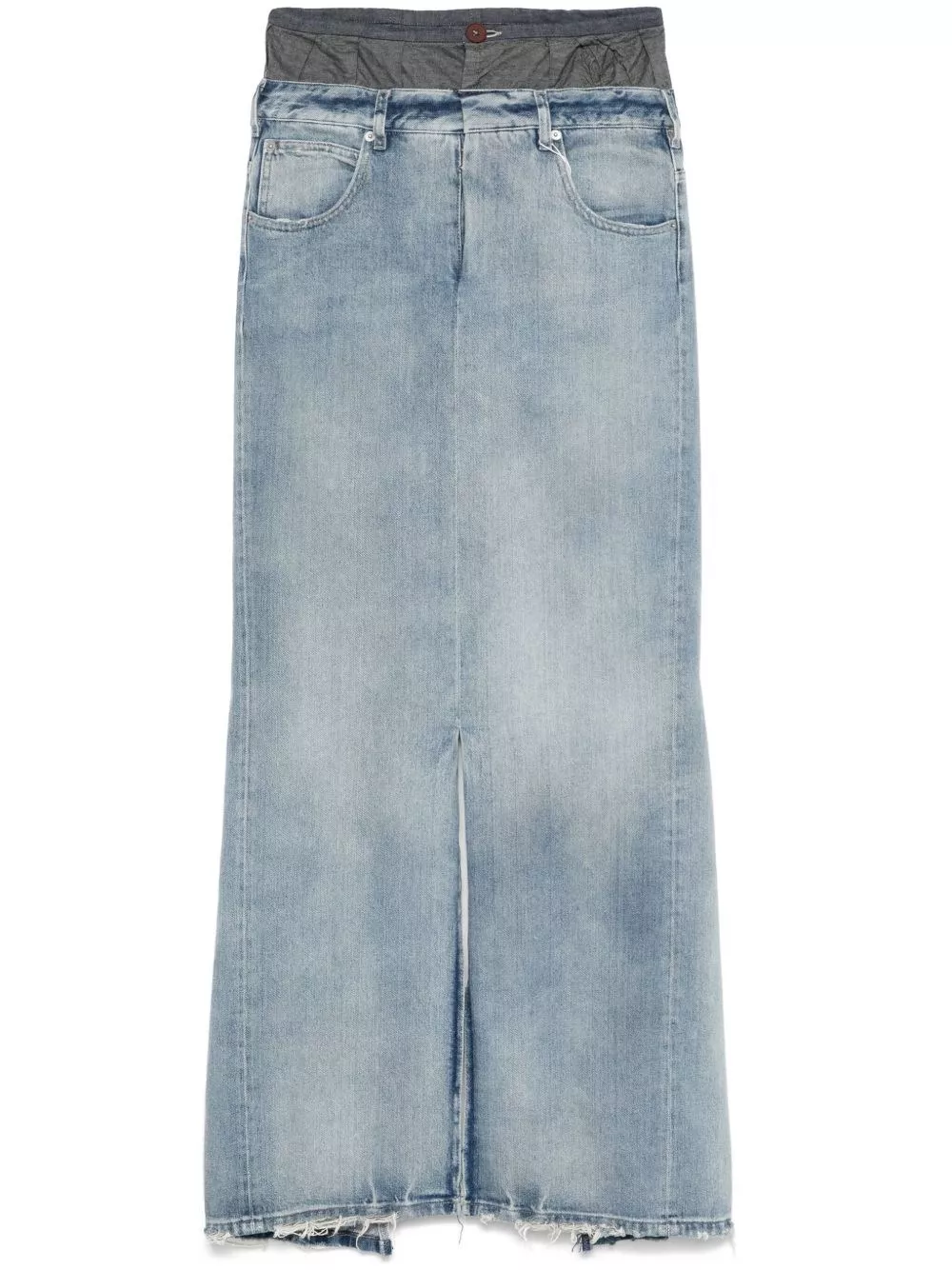 Maison Margiela Gonna maxi in denim di cotone