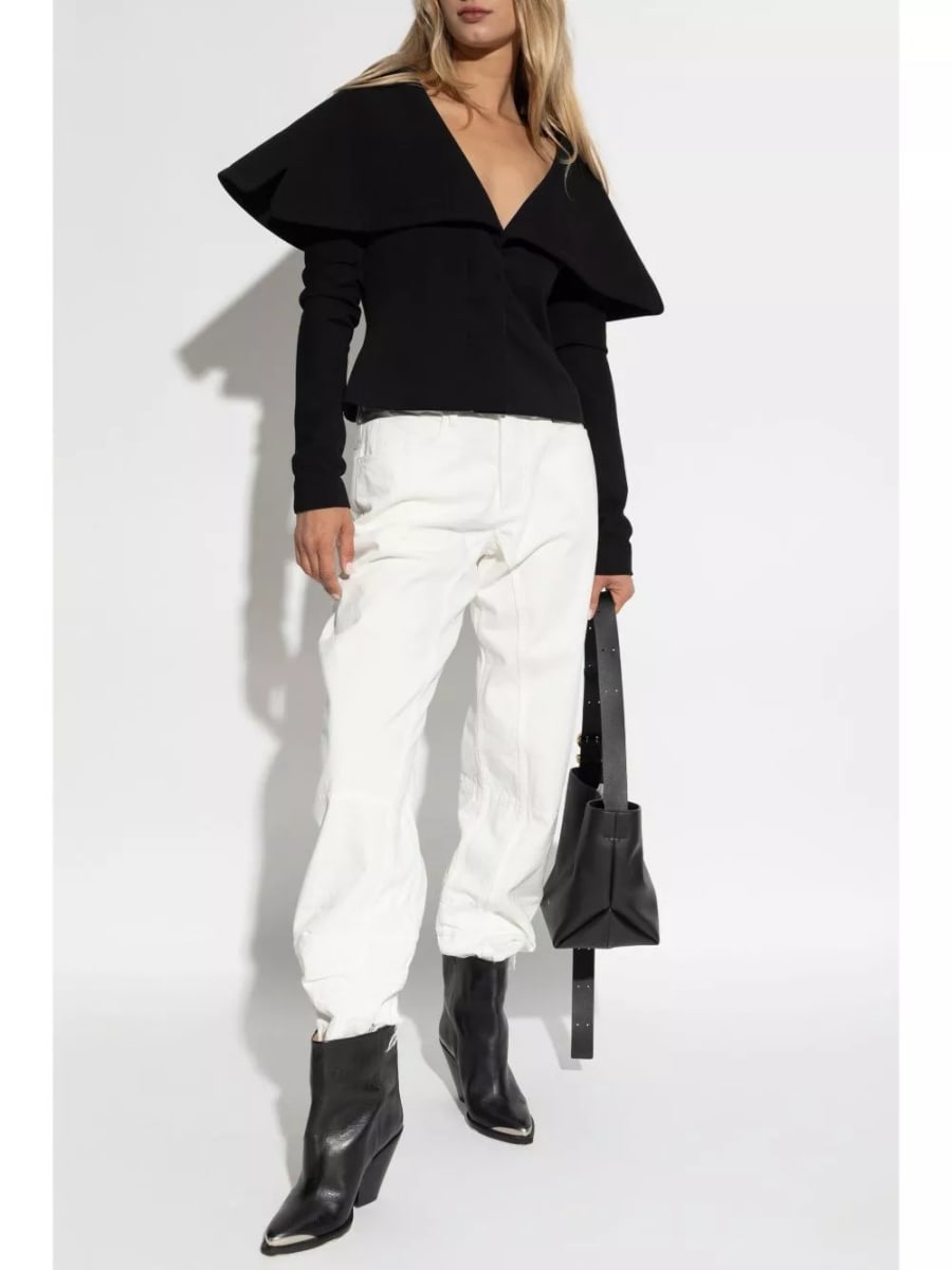 Jil Sander Pantalone in cotone, view 3