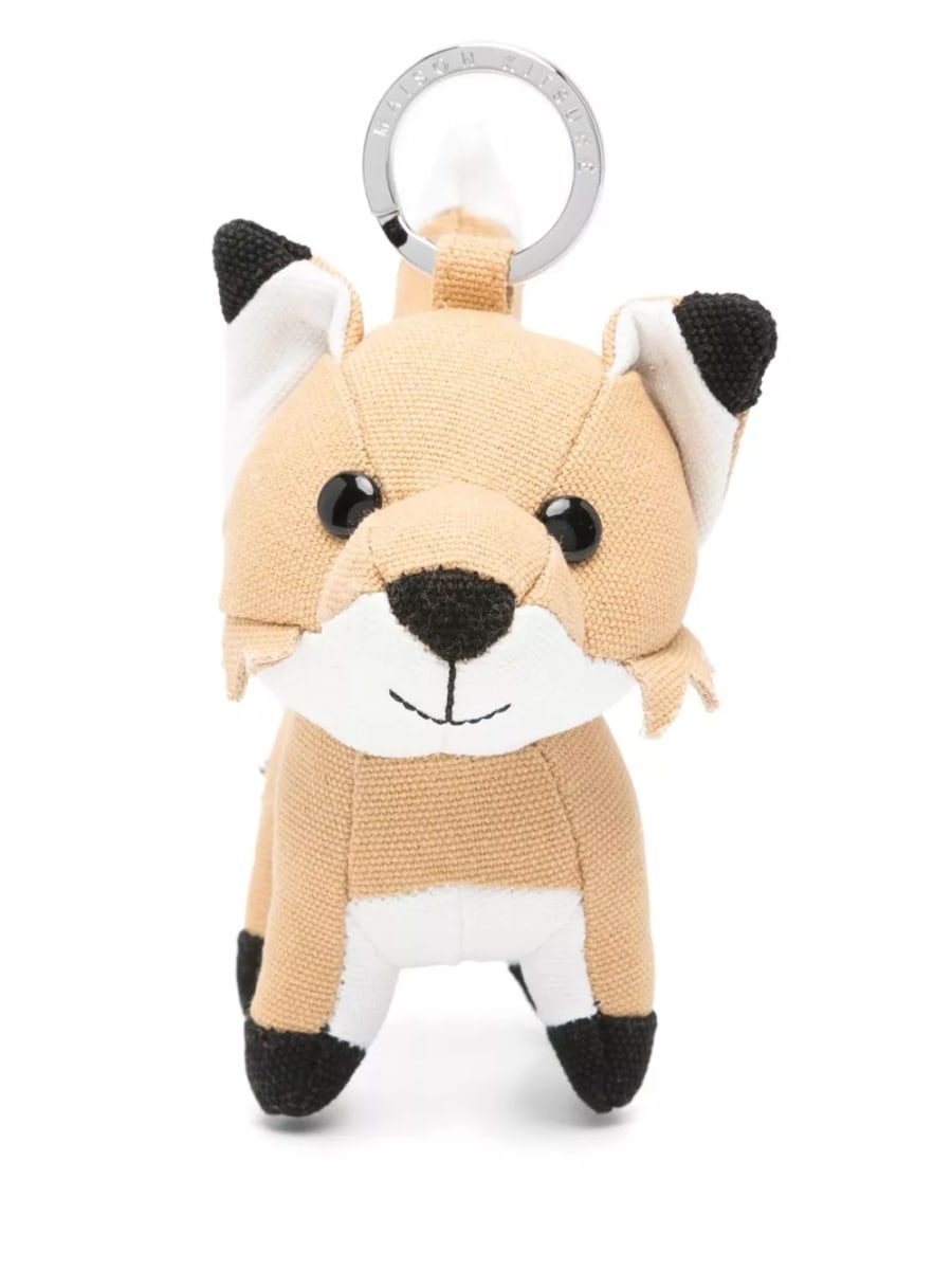 Maison kitsune' Charm per borsa Fox