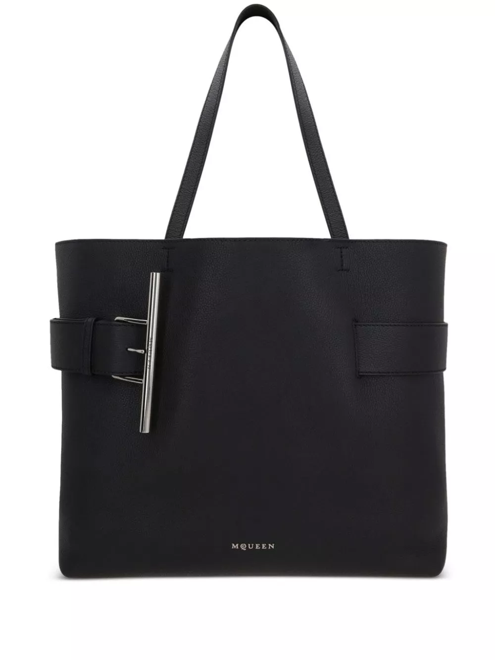 Alexander McQueen Borsa a spalla in pelle T-Bar