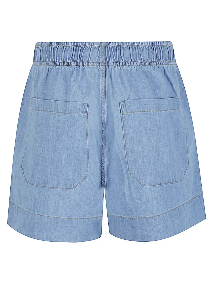 Sosue Shorts in denim di cotone, view 2