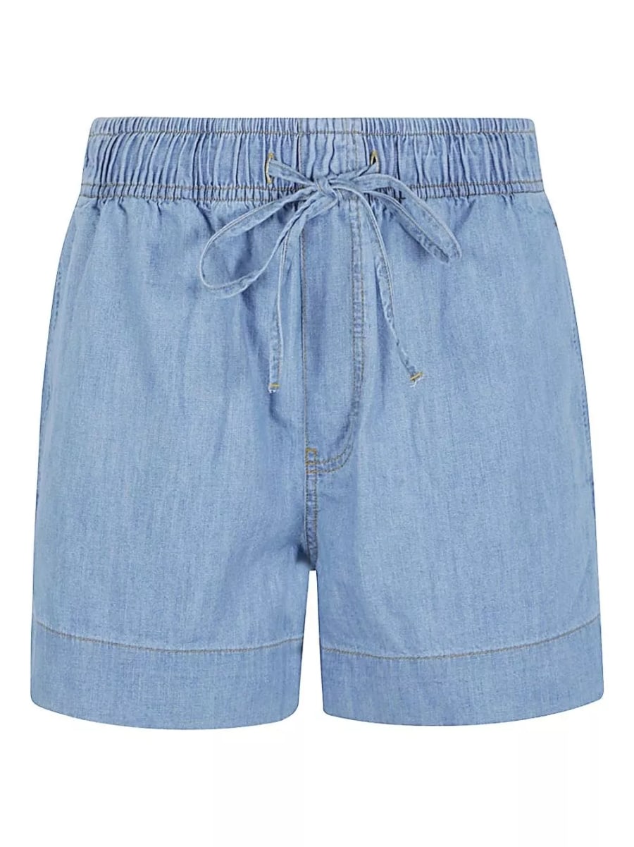 Sosue Shorts in denim di cotone, view 3