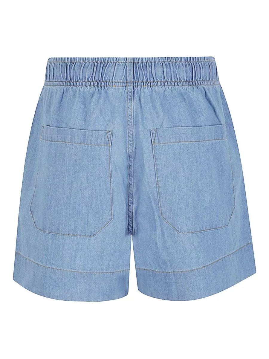Sosue Shorts in denim di cotone, view 4