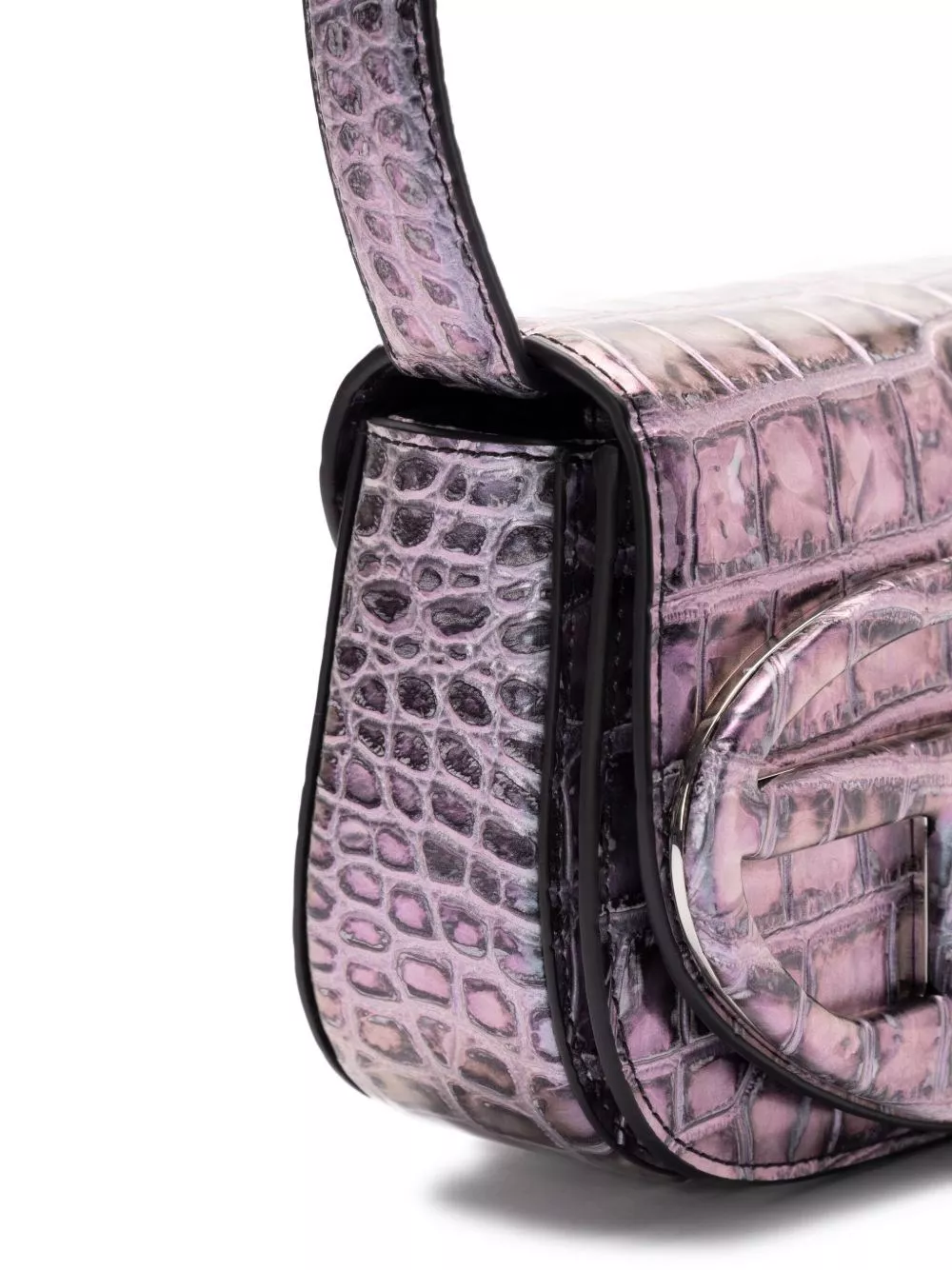 Diesel Borsa a spalla in pelle 1DR, view 2