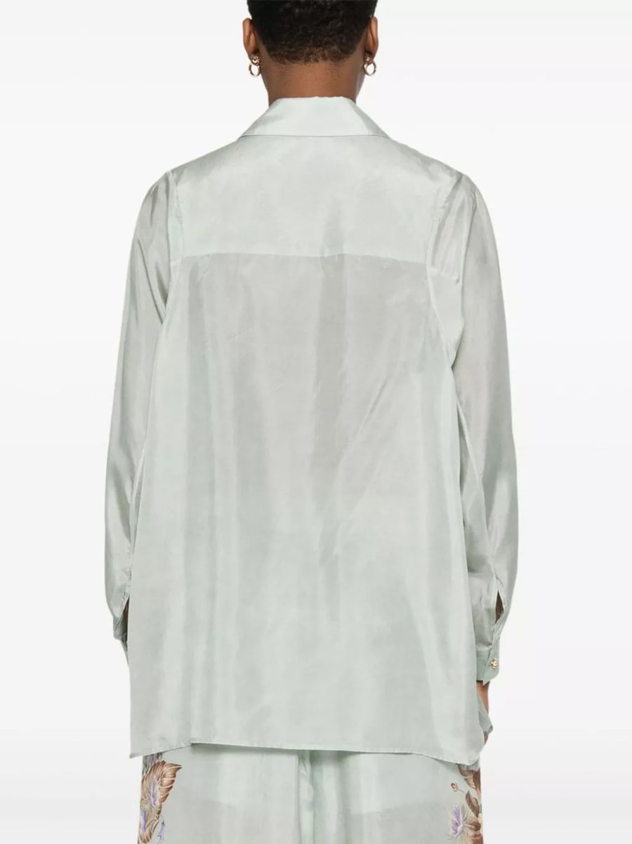 Zimmermann Camicia in seta stampata Coco, view 3