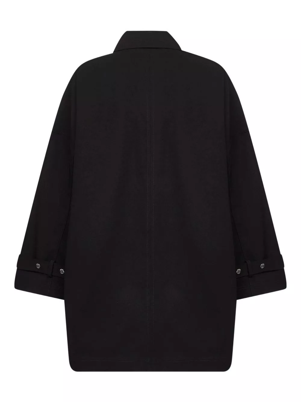 Toteme Cappotto trench oversize in cotone biologico, view 2