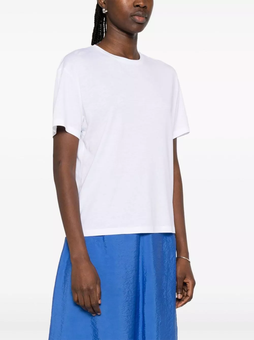 Toteme T-shirt in misto cotone, view 2