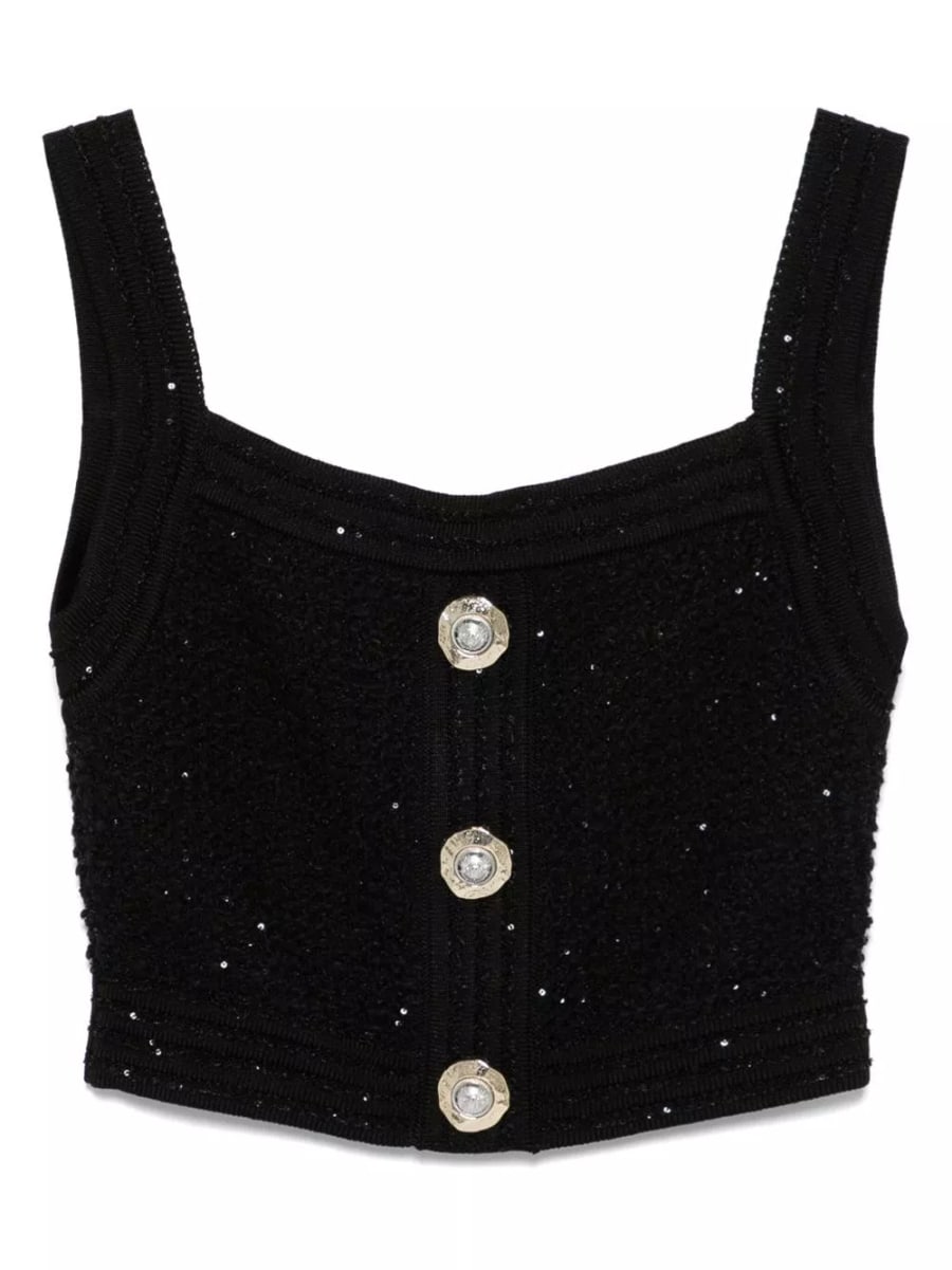 Balmain Top in Tweed