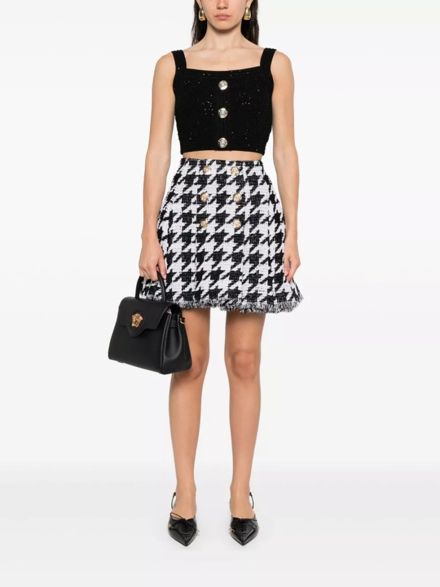 Balmain Top in Tweed, view 5