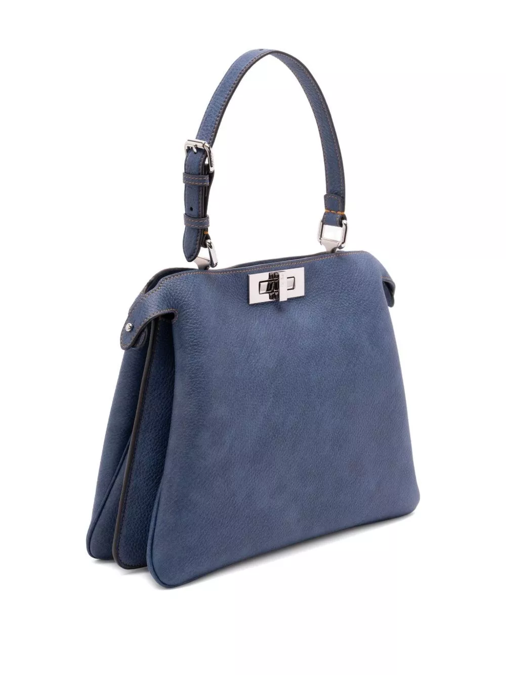 Fendi Borsa Peekaboo media in pelle soft