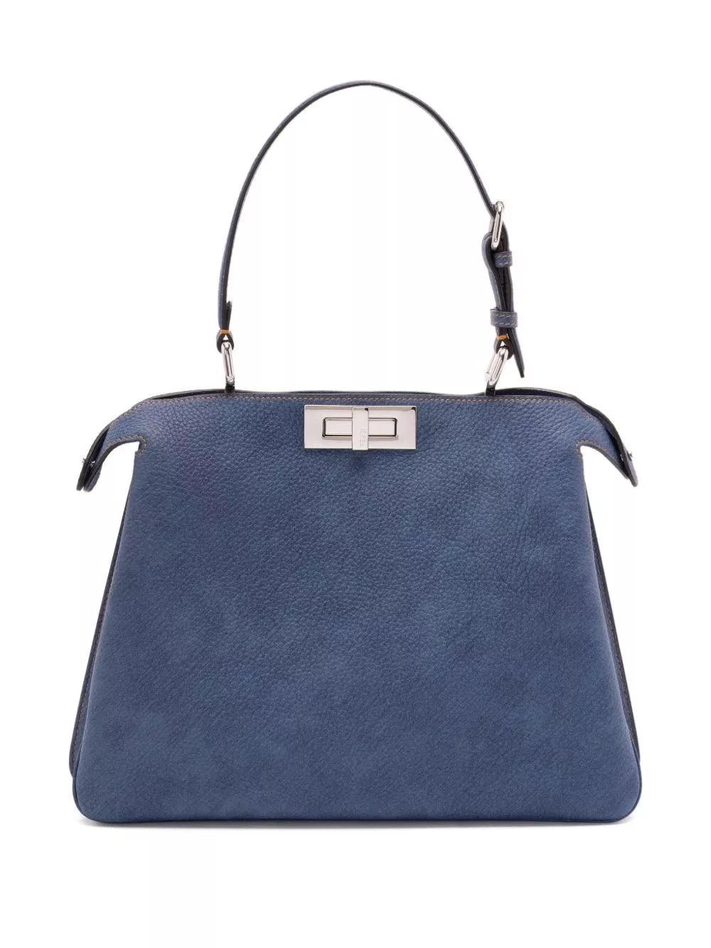 Fendi Borsa Peekaboo media in pelle soft, view 2