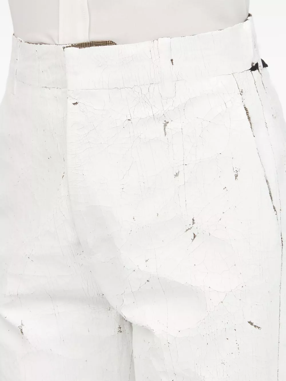 MM6 Maison Margiela Pantaloni cerati, view 2