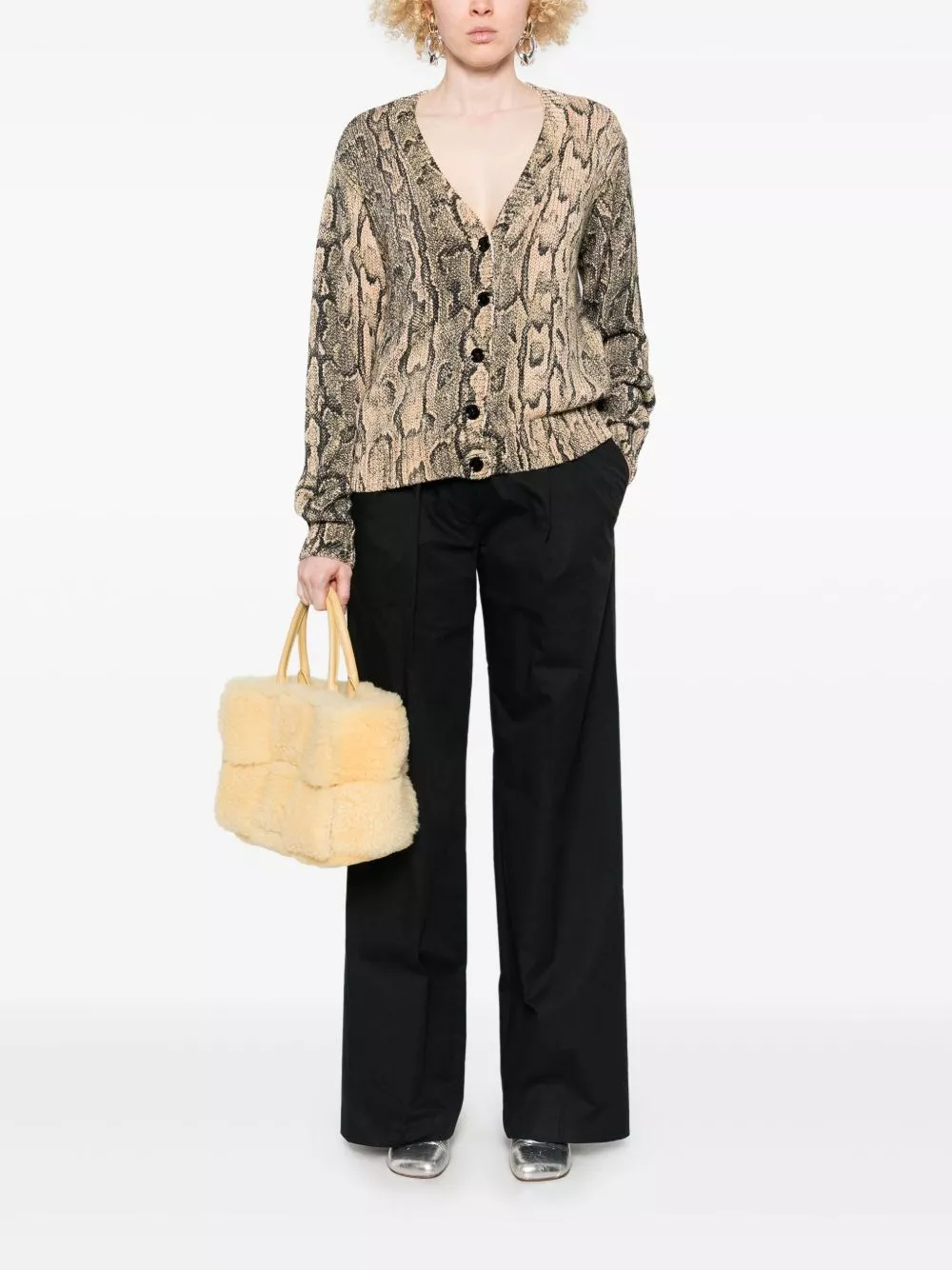 Dries Van Noten Pantaloni in cotone Portias, view 2