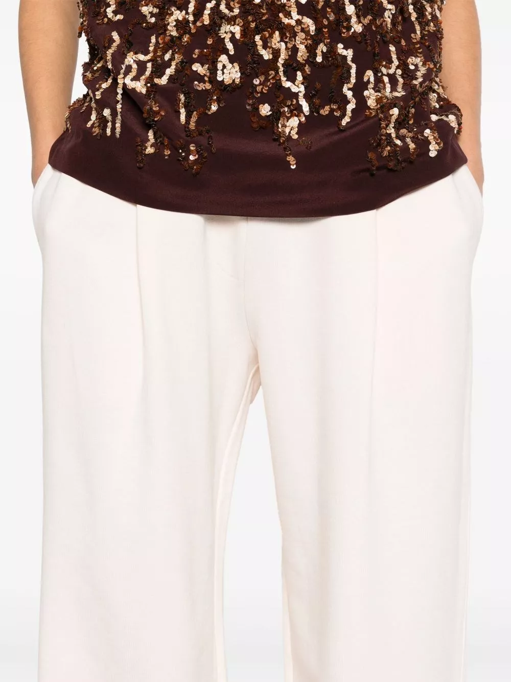 Dries Van Noten Pantaloni in cotone Hartia, view 2