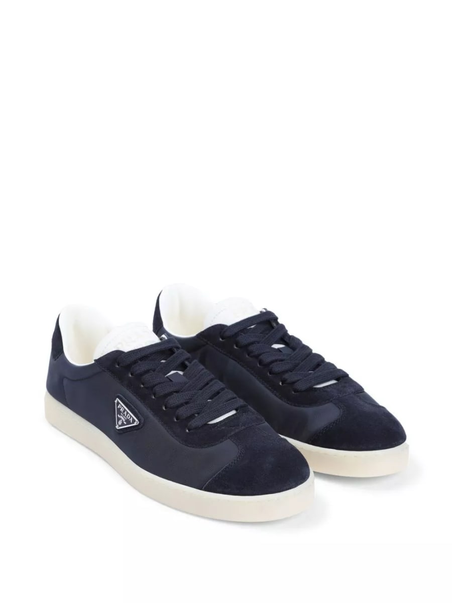 Prada Sneaker Lane in pelle scamosciata, view 4