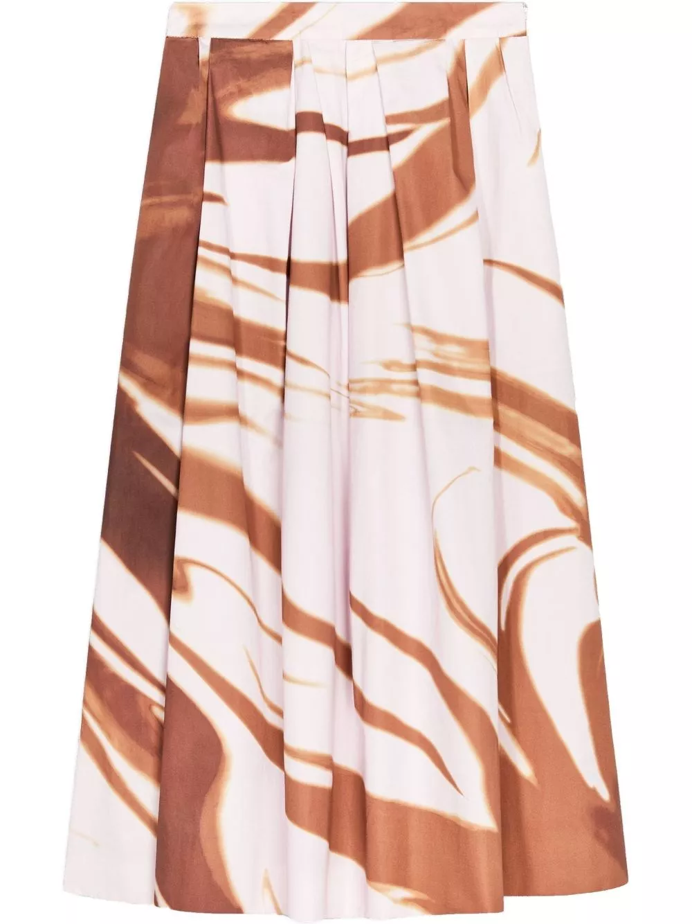 Dries Van Noten Gonna midi stampata Soni