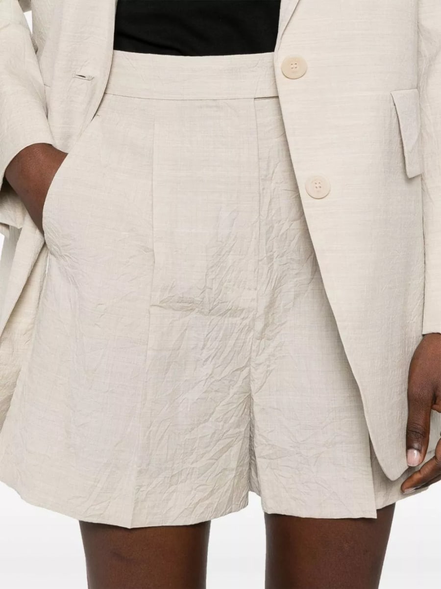 Max Mara Pantaloni corti in lana, view 3
