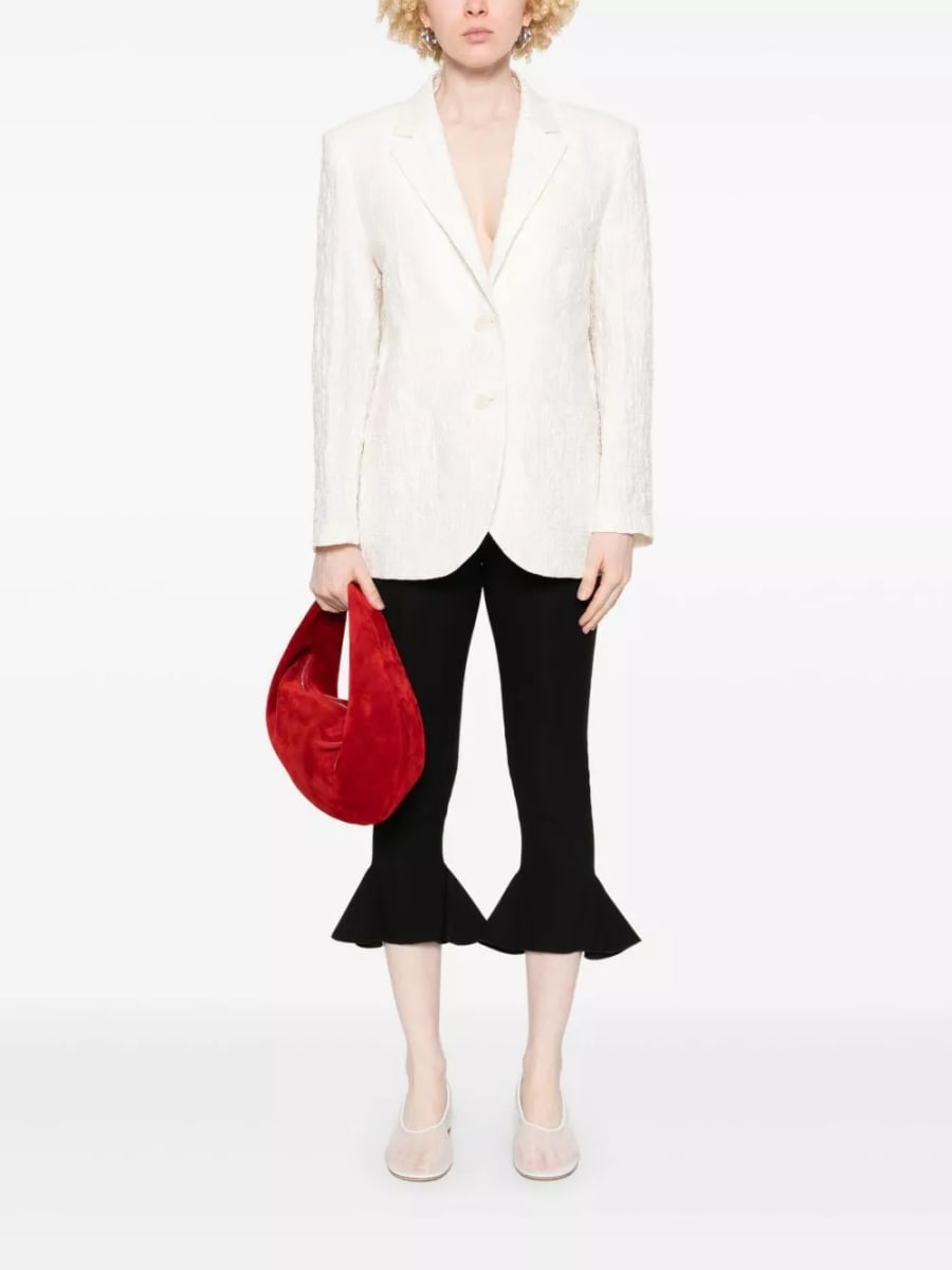 Harris wharf london Giacca blazer in misto cotone, view 5
