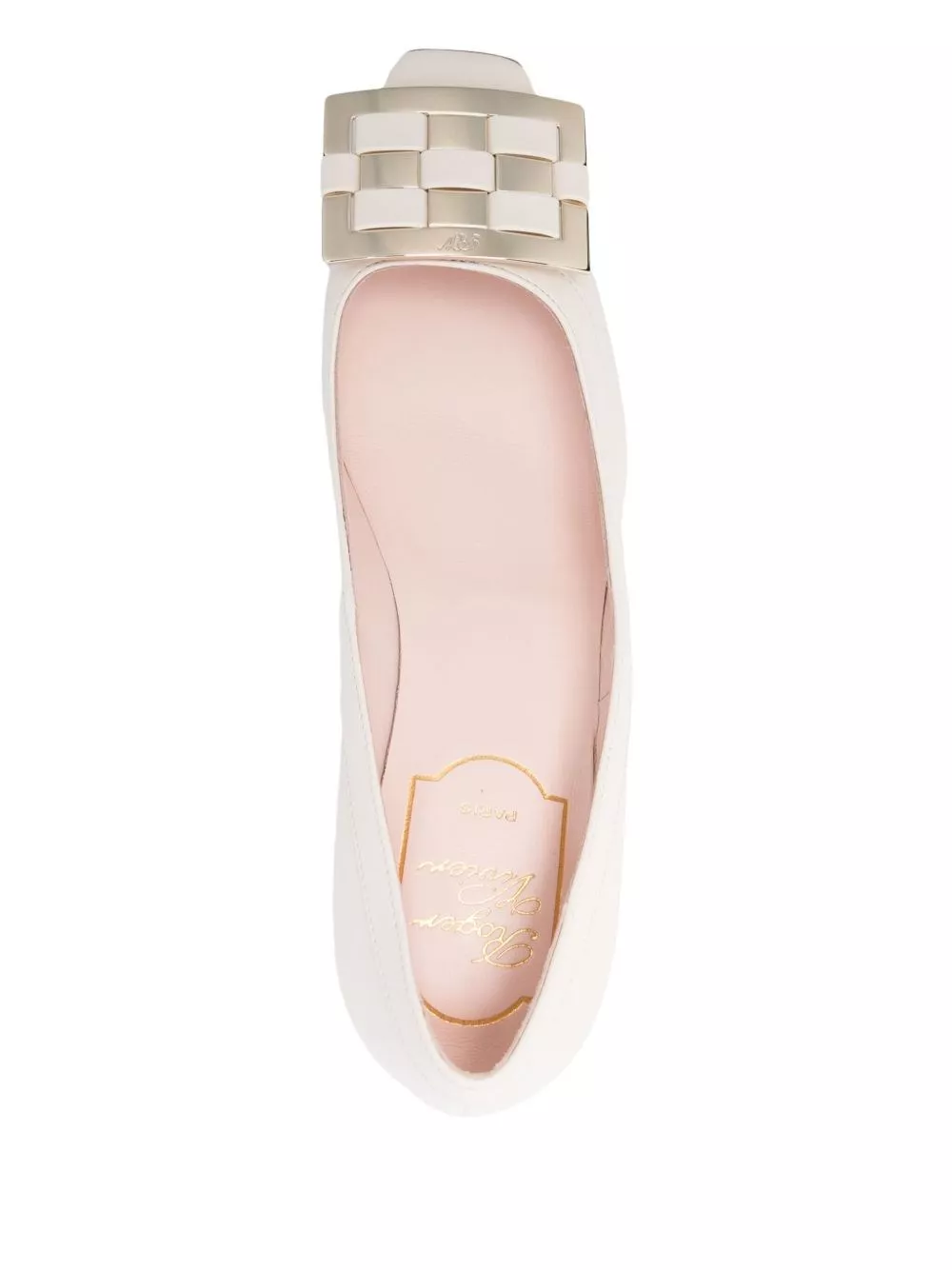 Roger Vivier Decolleté Trompette in pelle, view 2