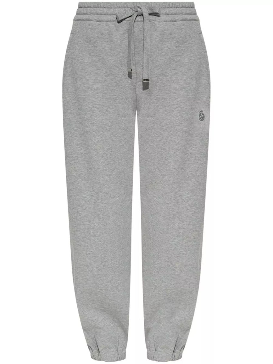 Alexander McQueen Pantaloni in cotone con logo