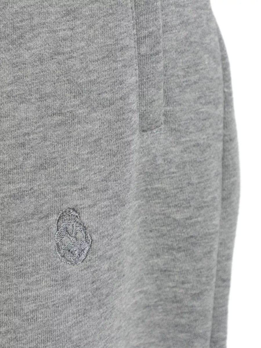 Alexander McQueen Pantaloni in cotone con logo, view 3