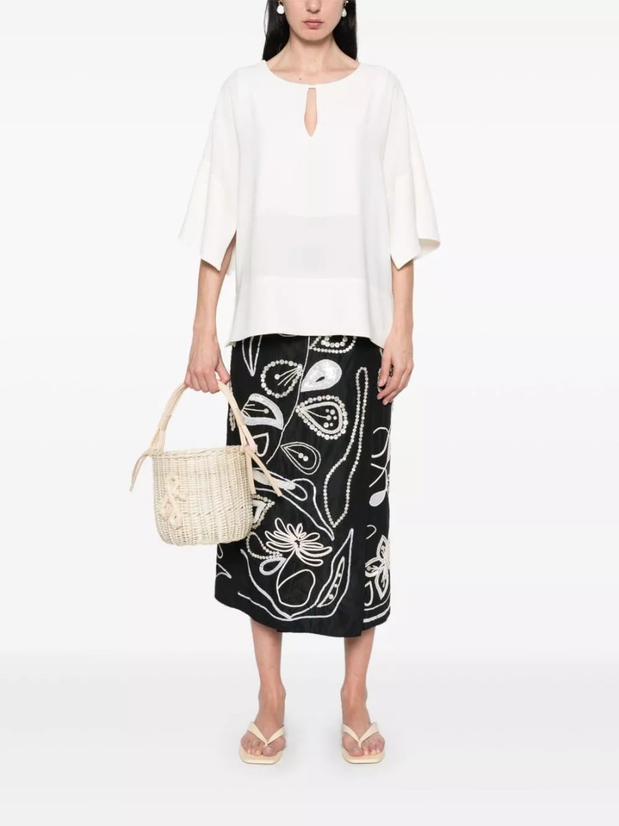 Alberto biani Blusa Cady, view 5