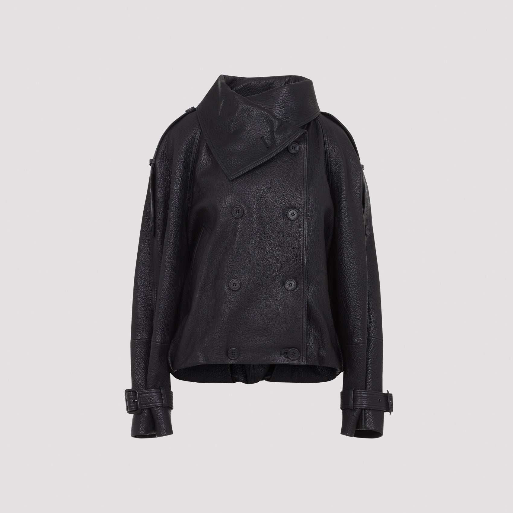 ACNE STUDIOS Acne Studios Leather Bomber Jacket