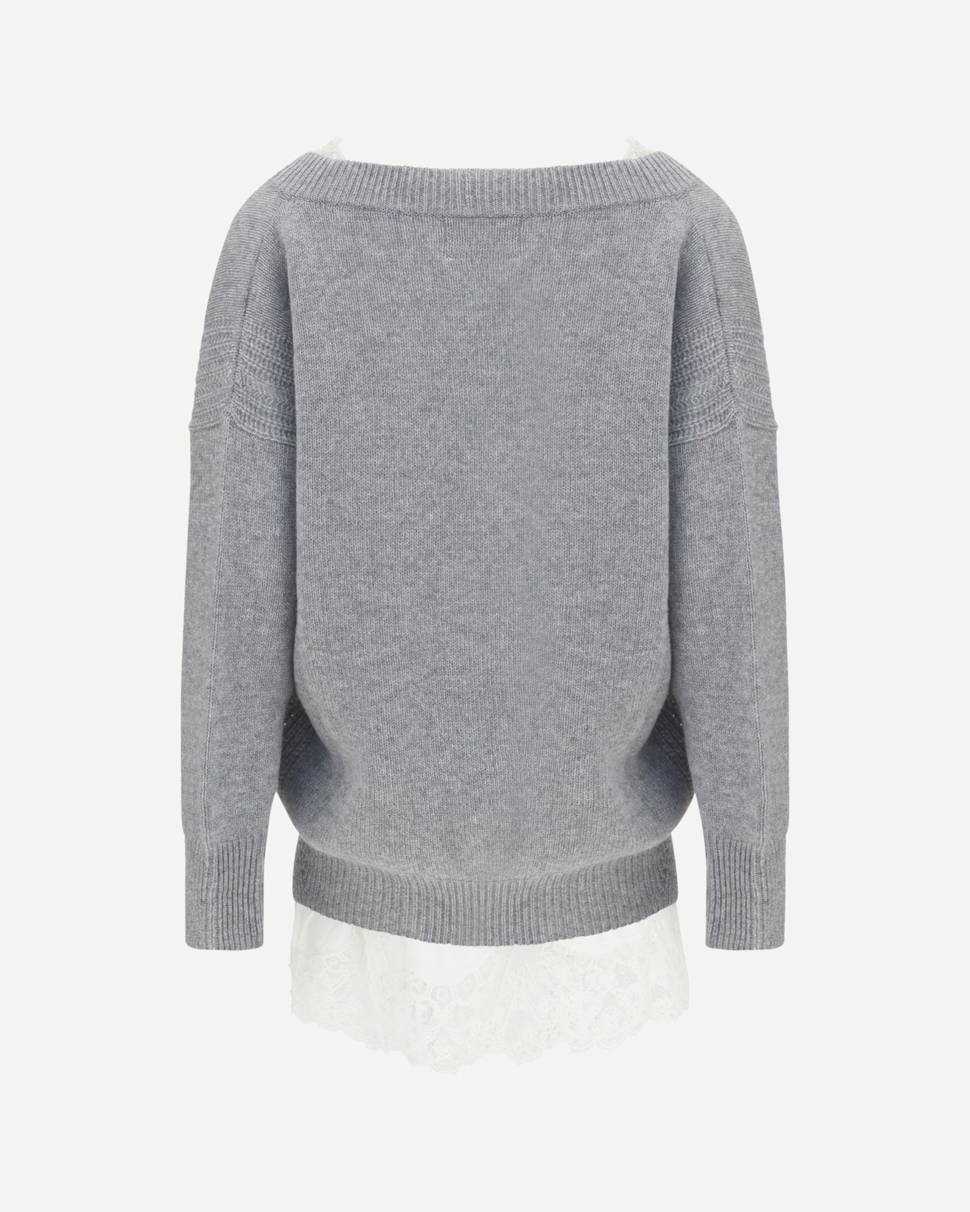 ERMANNO SCERVINO Knit Dress with slip, view 2