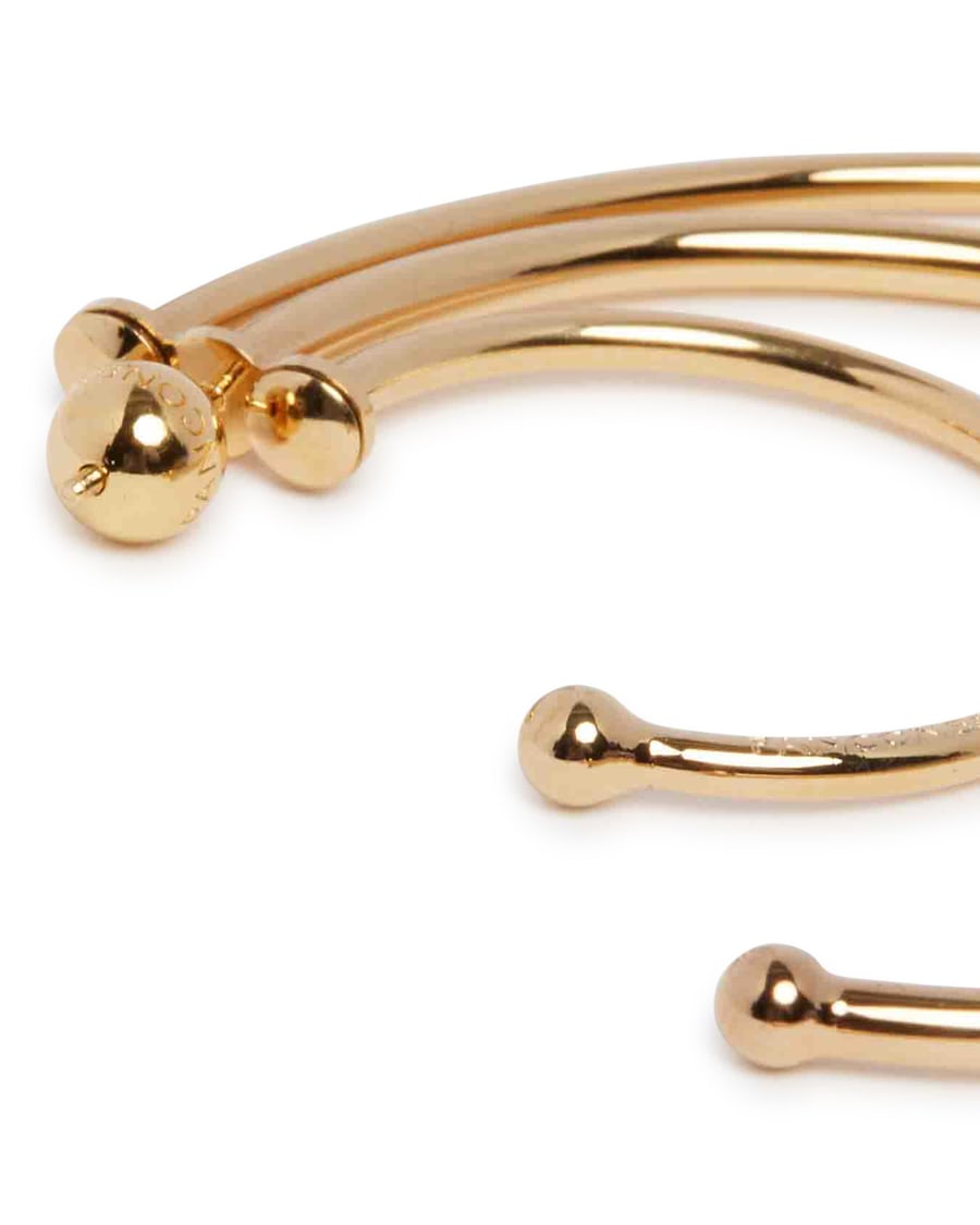 PANCONESI Pierced Solar Hoops Dorati, view 4