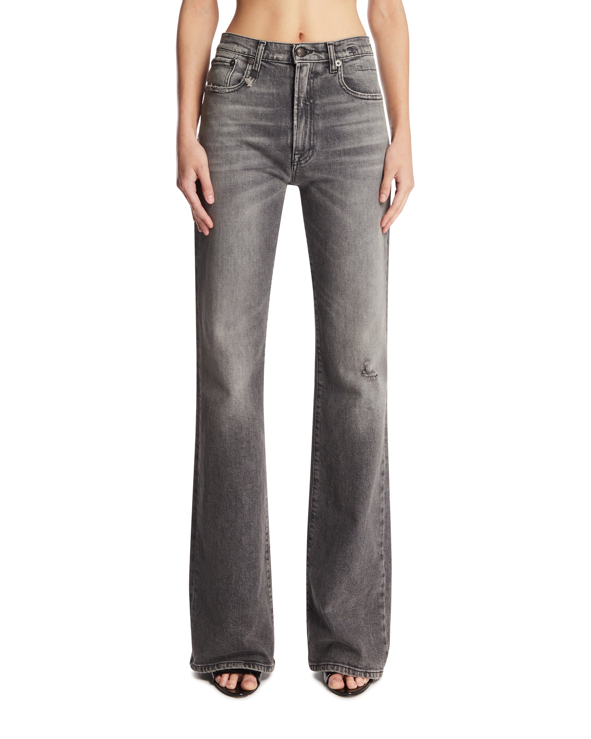 R13 Jeans A Cinque Tasche Jane Neri