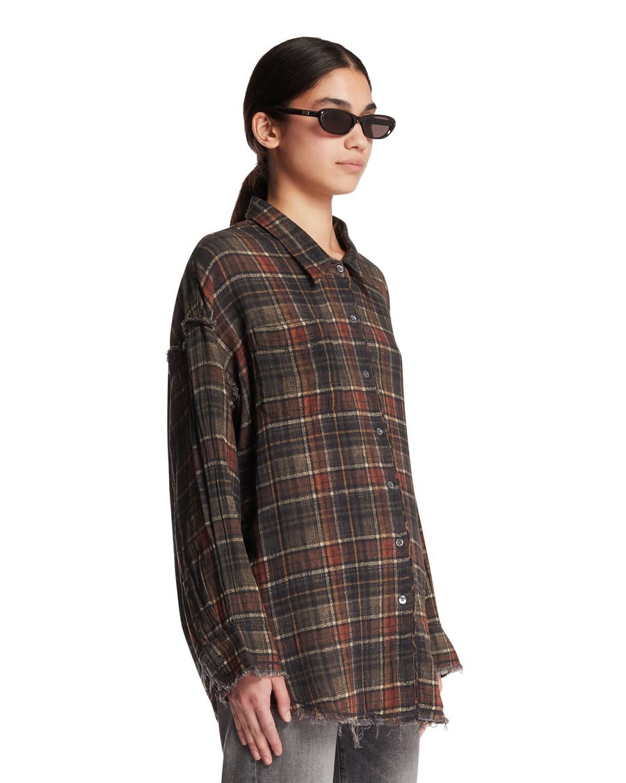 R13 Camicia Reversibile Multicolore, view 2