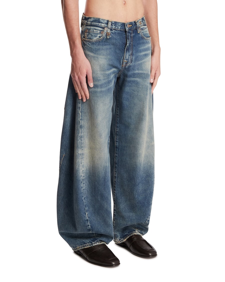R13 Jeans Twisted Blu, view 2