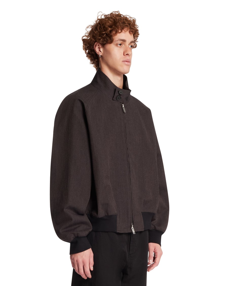 STUDIO NICHOLSON Bomber Minimal Marrone, view 2