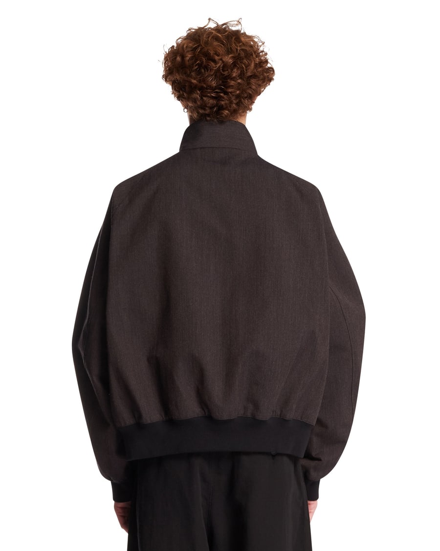 STUDIO NICHOLSON Bomber Minimal Marrone, view 5