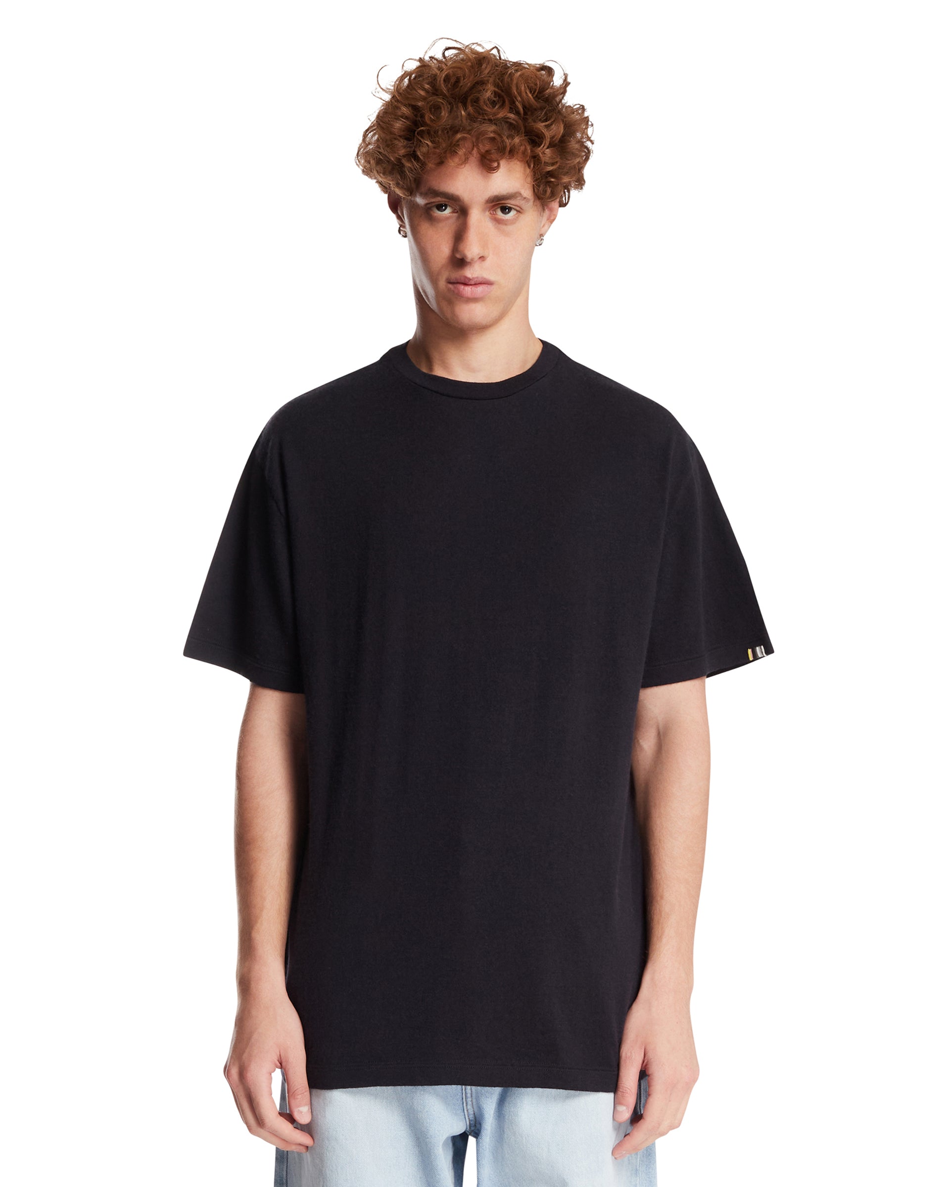 EXTREME CASHMERE T-Shirt In Cotone E Cashmere Blu