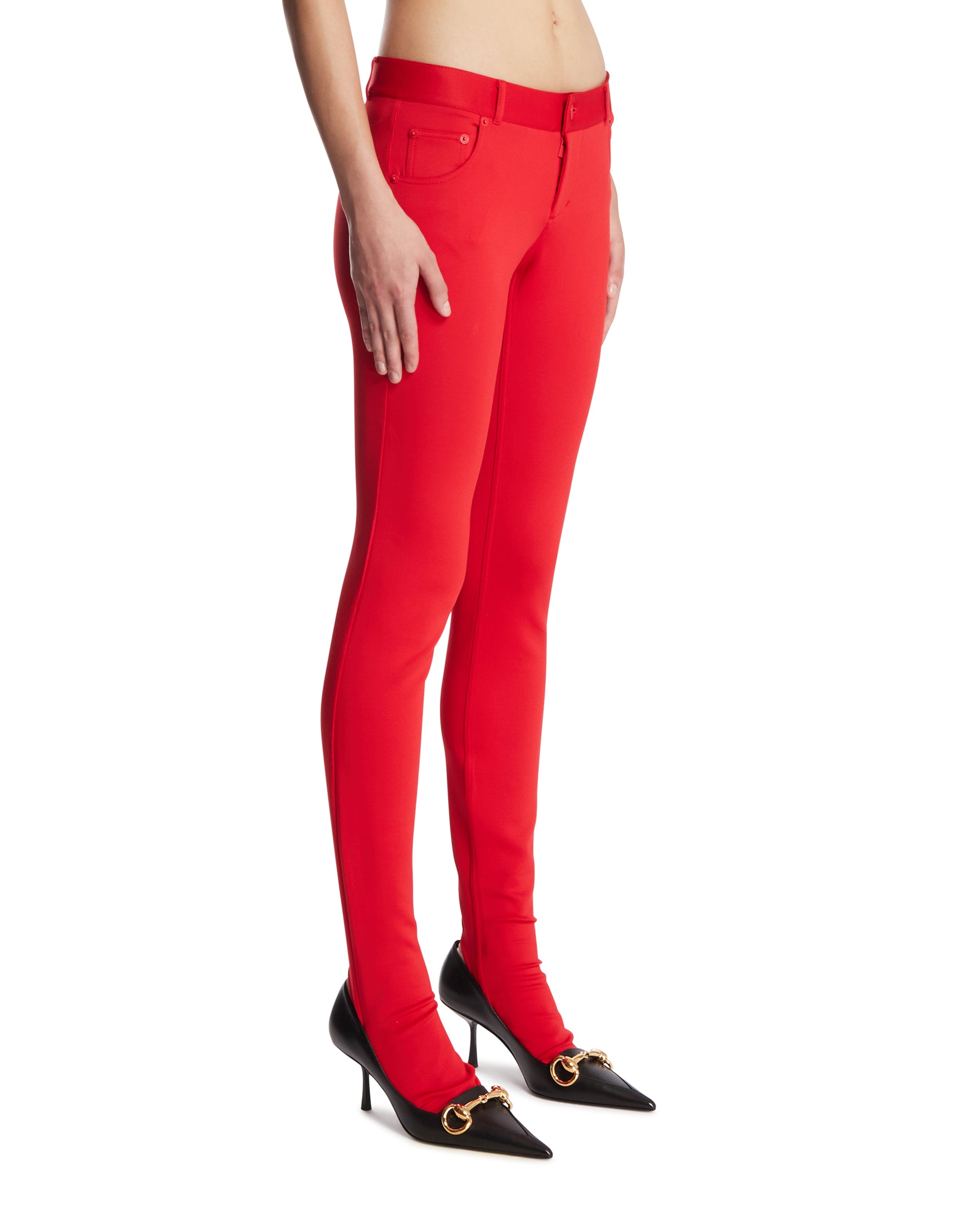 Gucci Leggings Stretch Rossi, view 2