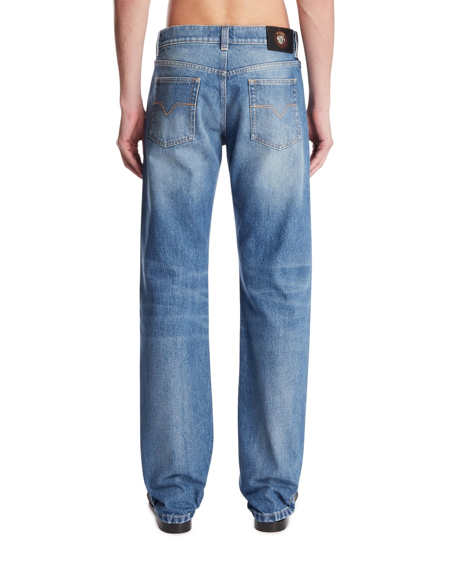 Versace Jeans A Cinque Tasche Blu, view 5