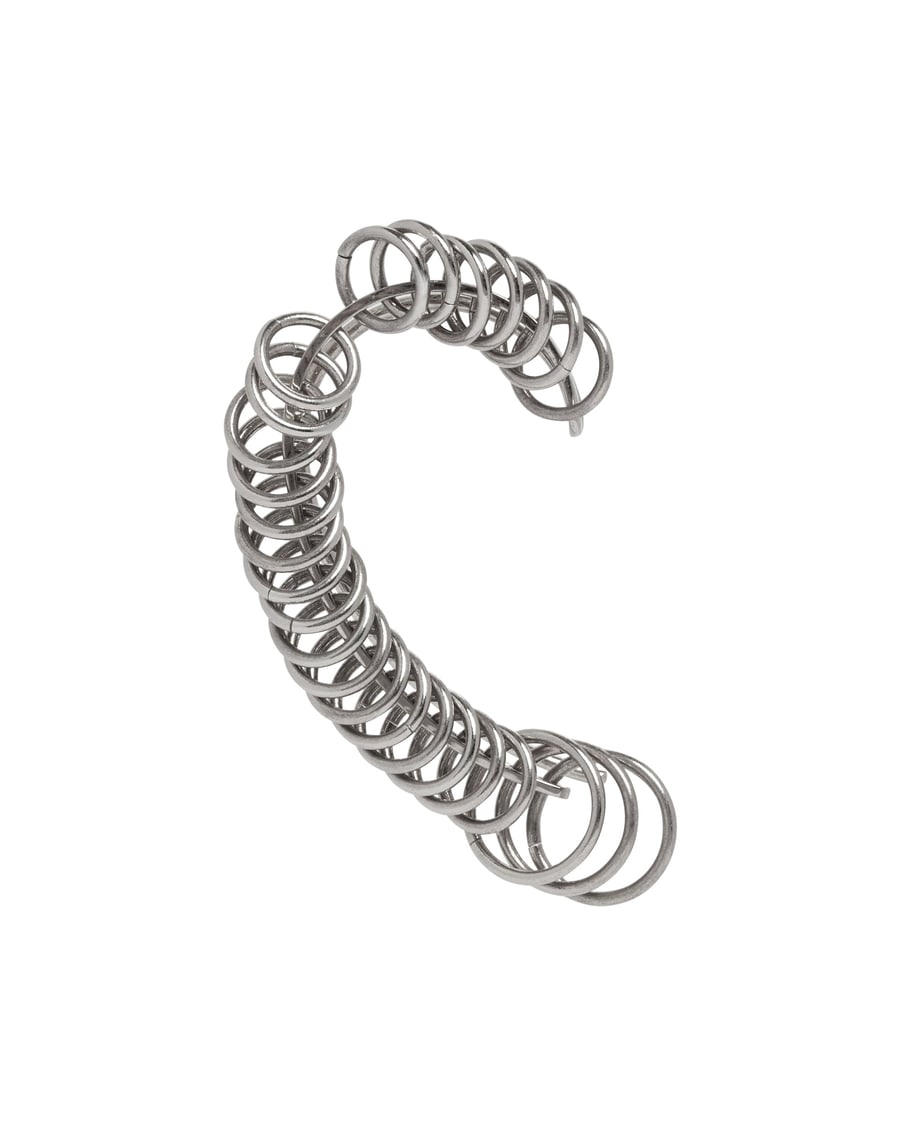 PANCONESI Ear Cuff All Around Argentato, view 2