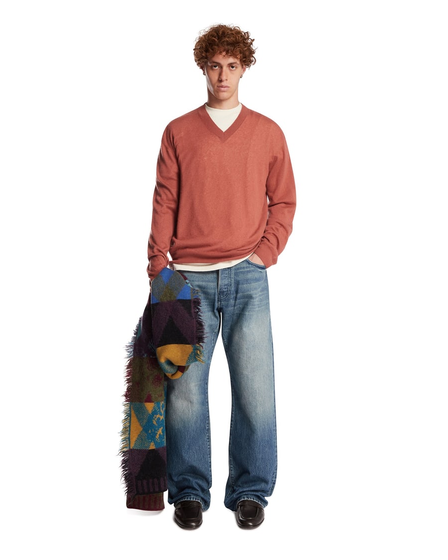 Dries Van Noten Jeans Relaxed Blu, view 3