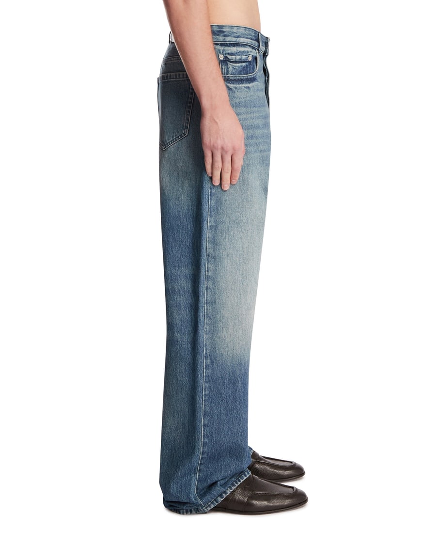 Dries Van Noten Jeans Relaxed Blu, view 4